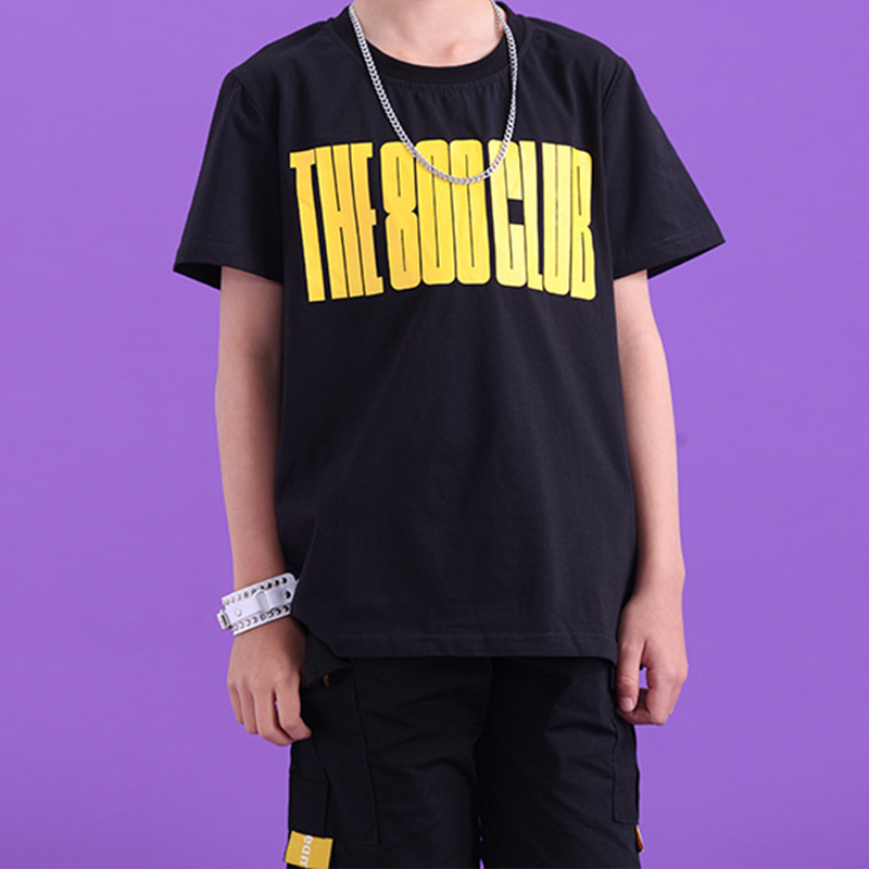 

Stylish Heels Print Short-sleeve T-shirt in Black