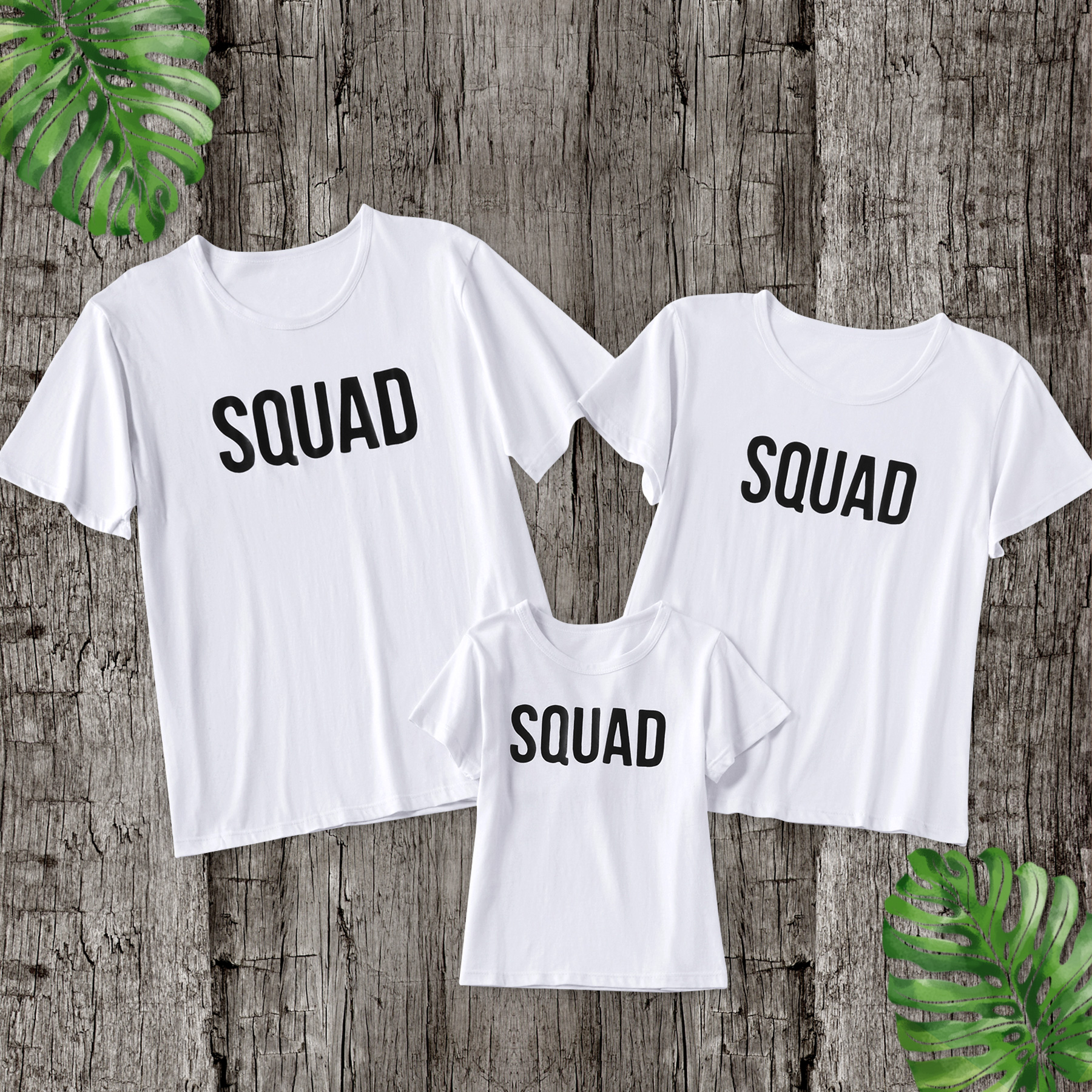 

Letter Printed Family Matching T-shirts