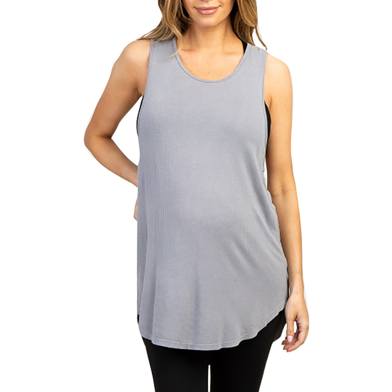 

Casual Sleeveless Maternity Mini Dress