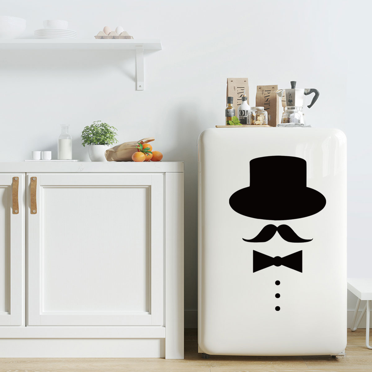 

Creative Moustache Wall Sticker