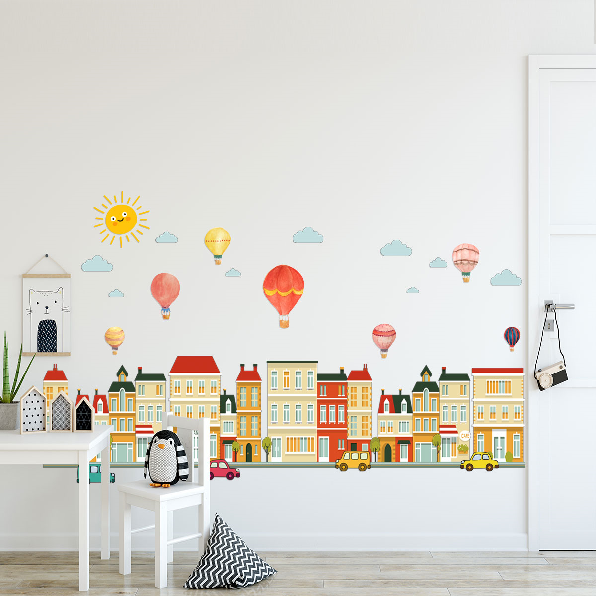 

House Ballon Wall Stickers