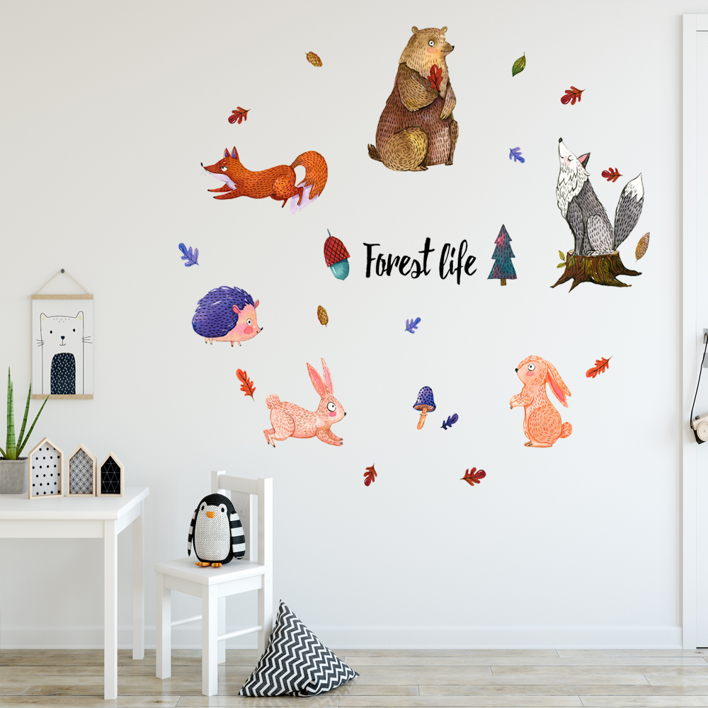 

""Forest life"" Wall Sticker