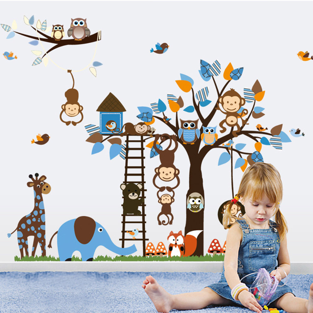 

Cute Animal Wall Sticker