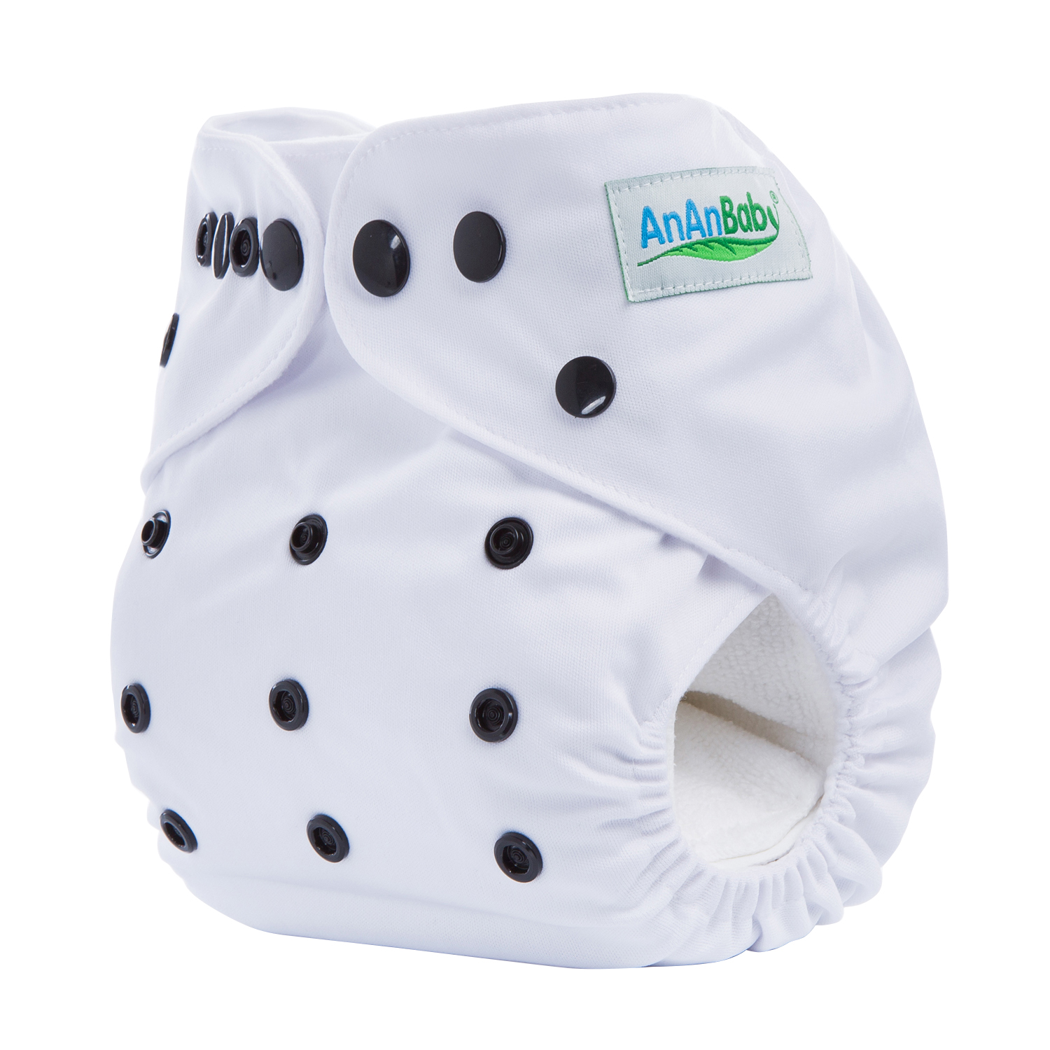 

Adjustable Solid Cloth Diaper with One Insert