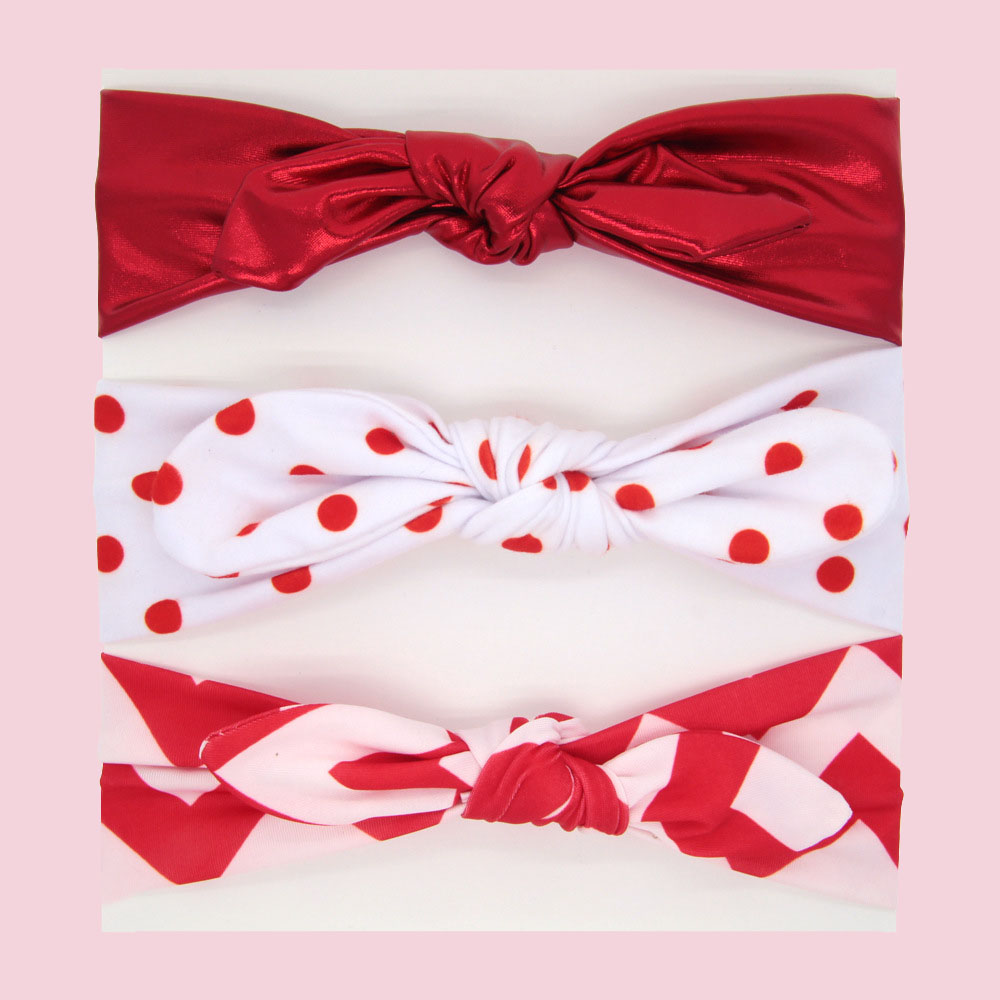 

3-pcs Baby / Toddler Girl Bright Bowknot Headband