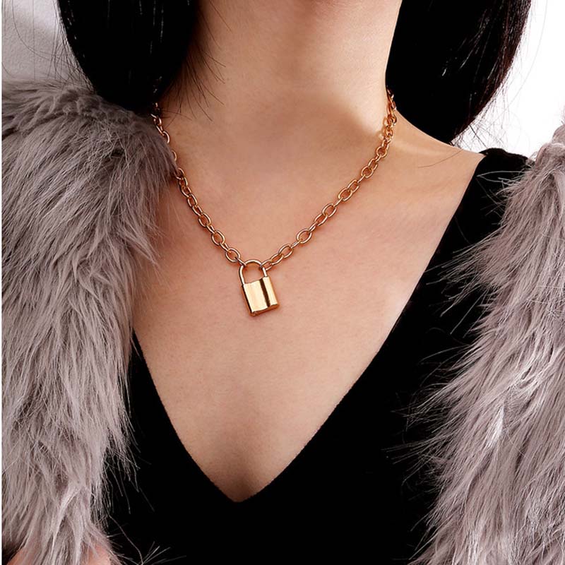 

Lock Design Chain Necklace