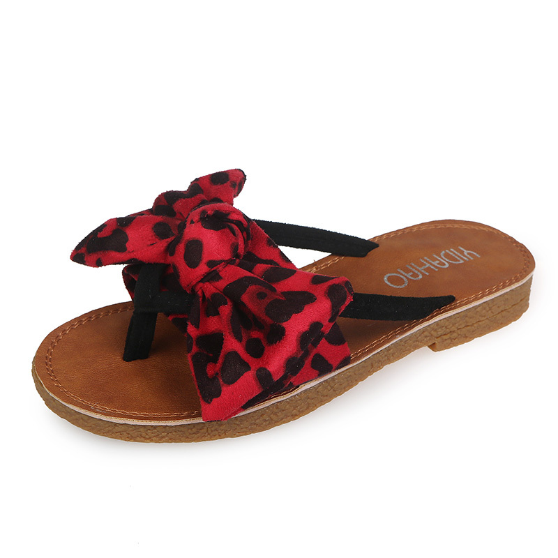 

Trendy Leopard Skin Design Flat Sandals