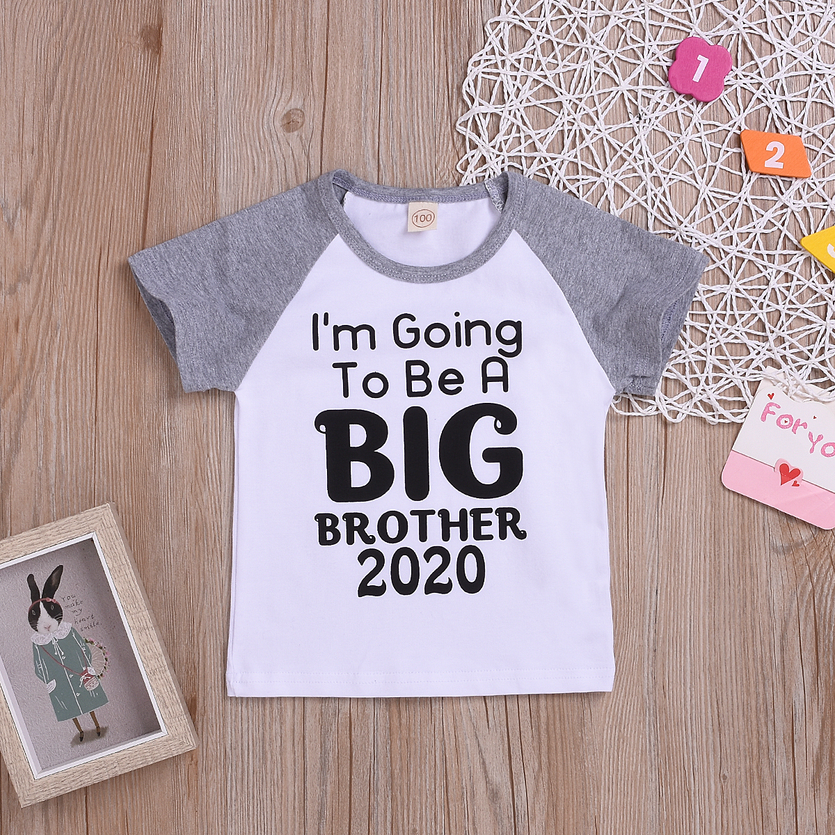 

Baby / Toddler I'M GOING TO BE A BIG BROTHER 2020 Print Tee