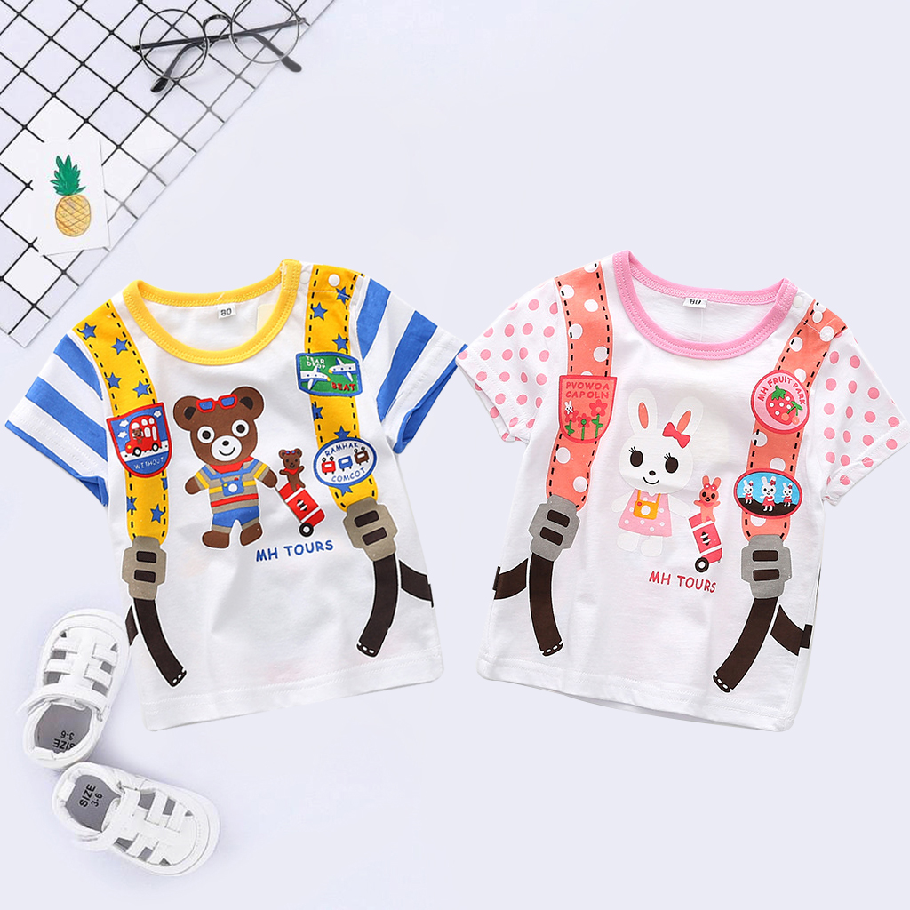 

Baby / Toddler Cartoon Animal Print Tee