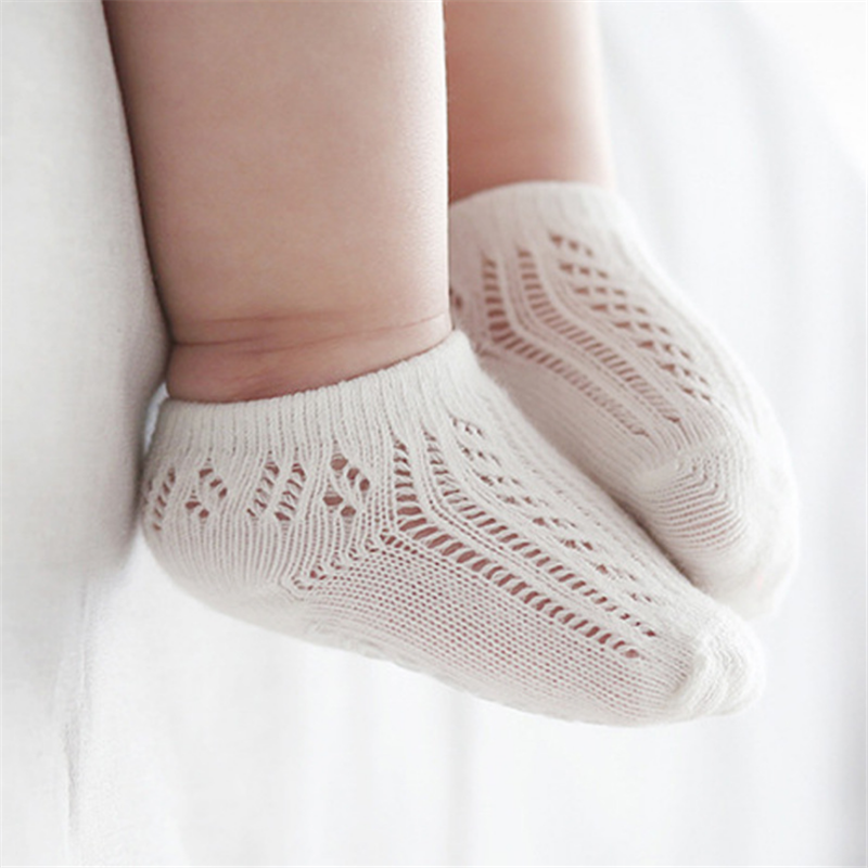 

Baby / Toddler Breathable Thin Solid Cotton Socks
