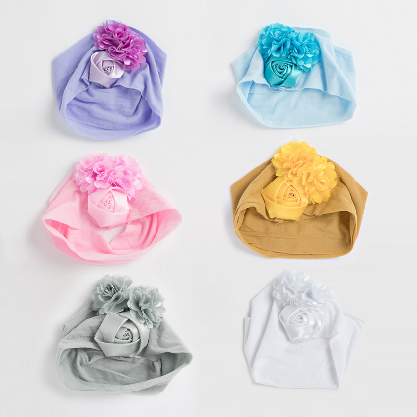 

Baby / Toddler 3D Floral Decor Solid Headband