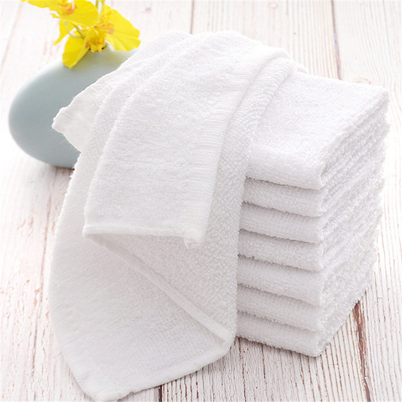 

5-pcs Baby White Square Cotton Face Hand Car Cloth House Cleaning Towel Toddler