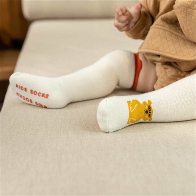 

Baby / Toddler Cartoon Over Knee Terry Socks