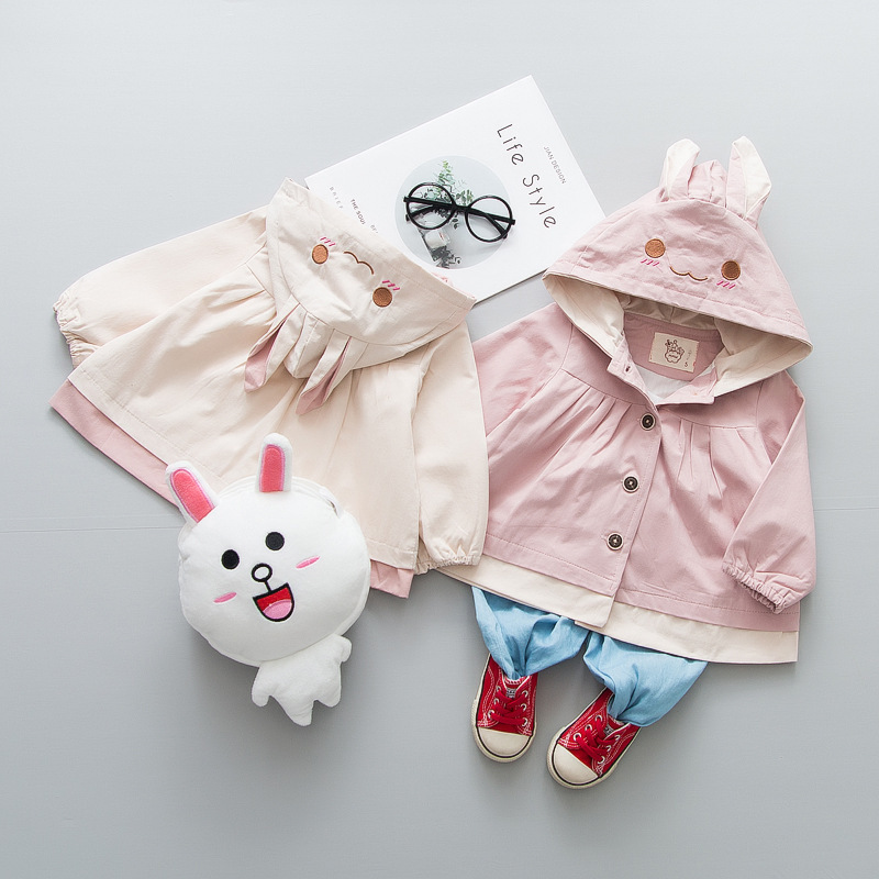 

Baby / Toddler Lovely 3D Ear Decor Cartoon Embroidery Jacket