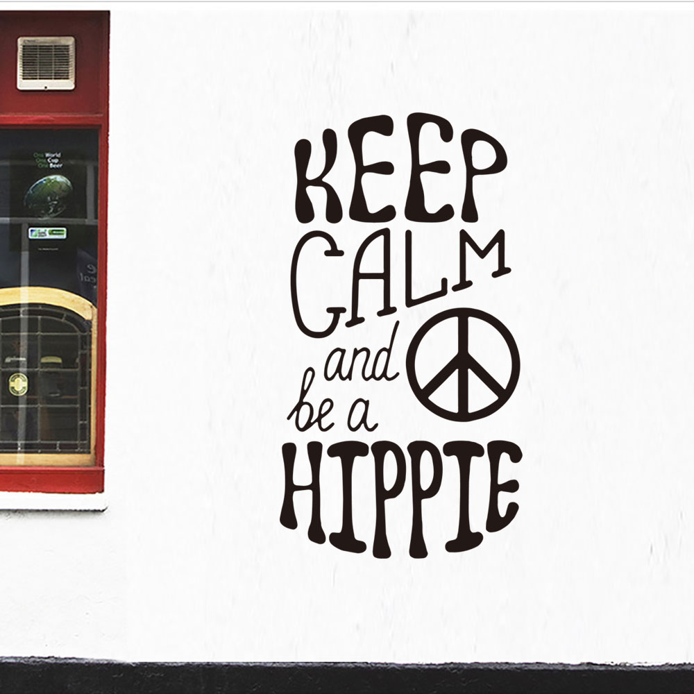 

""Keep Calm And Be A Happie"" Wall Decor