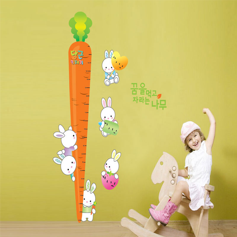 

PVC Carrot Cartoon Lovely PVC Sticker