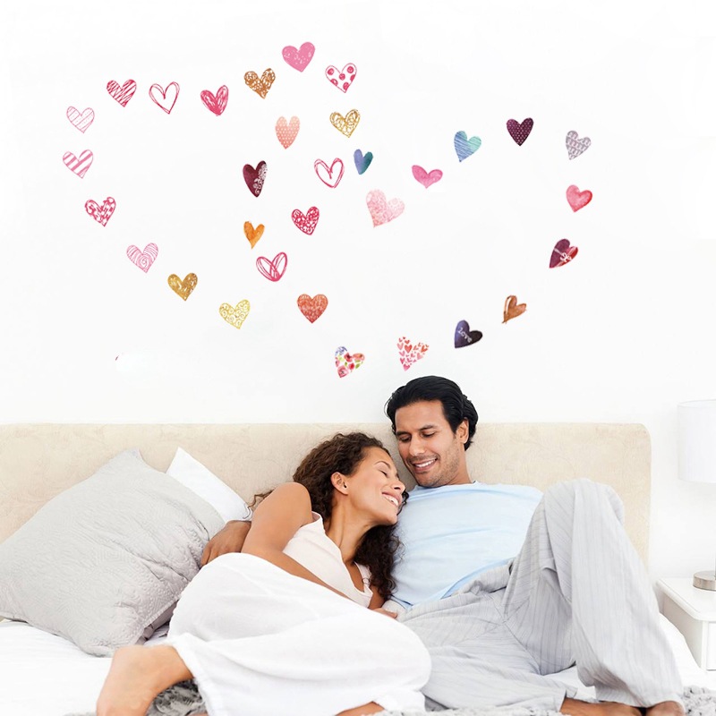 

Love Hearts Wall Decor Home Decoration