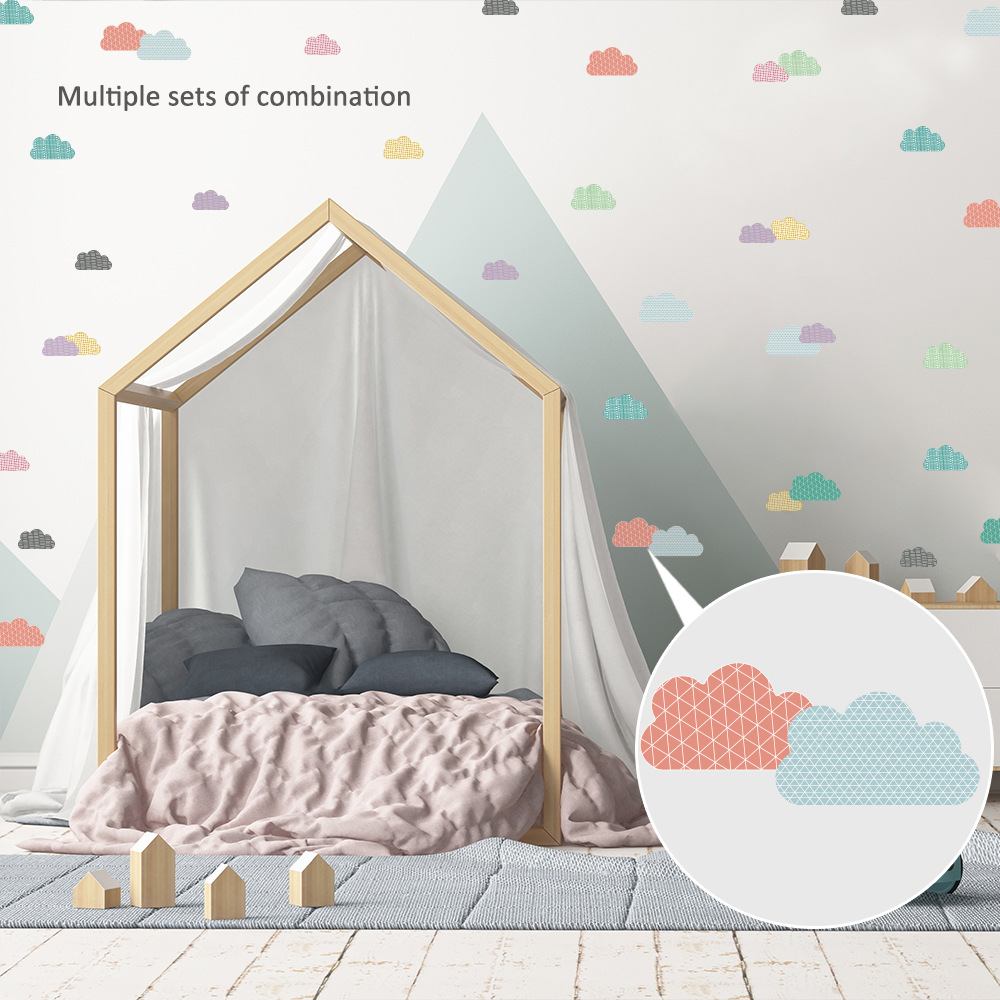 

Color Block Design Love Hearts Wall Sticker(6 Pcs)