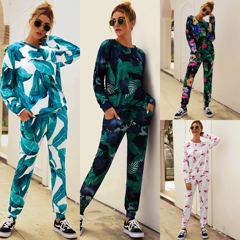 

2-piece Floral active set