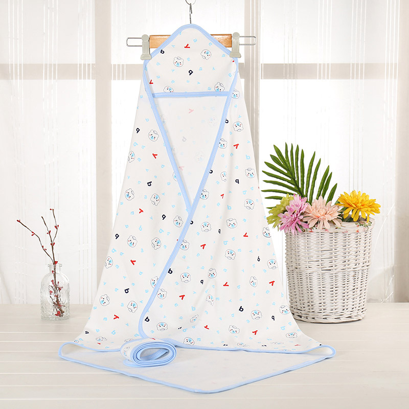 

Double-layer Cartoon Print Blanket Swaddle