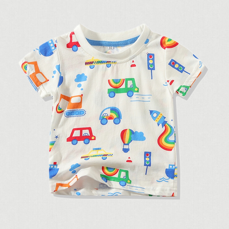 

Toddler Boy Car Print Top