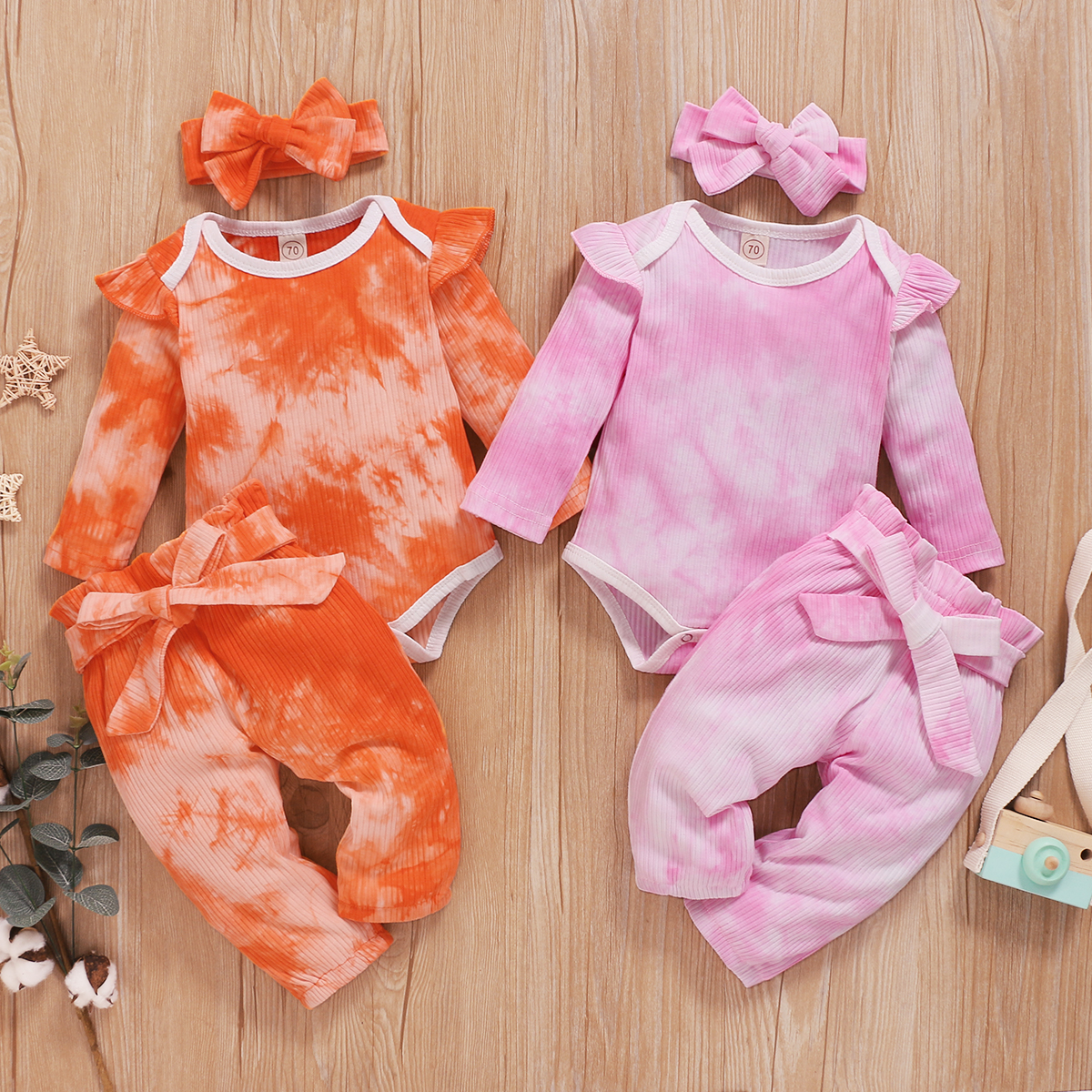 

Baby Girl Tie dye Sets