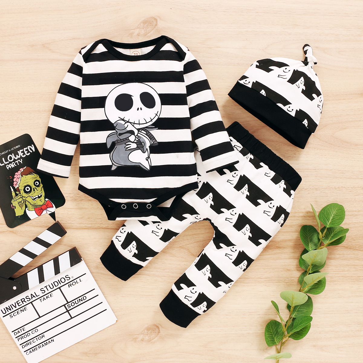 

Baby Boy Casual Stripes Baby's Sets