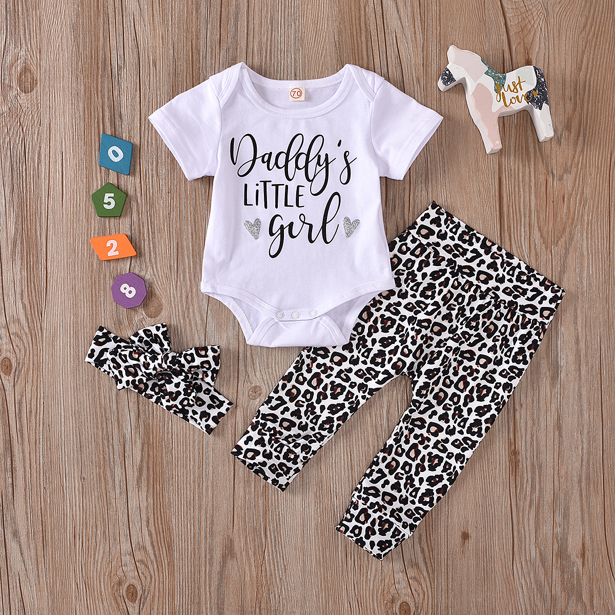 

Baby Girl Leopard Sets