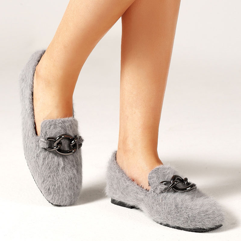 

Causal Plush Flat Shoes