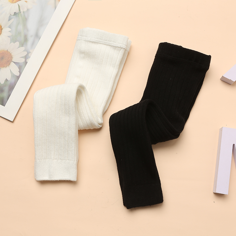 

Baby / Toddler Minimalist Pure Color Ribbed Leggings