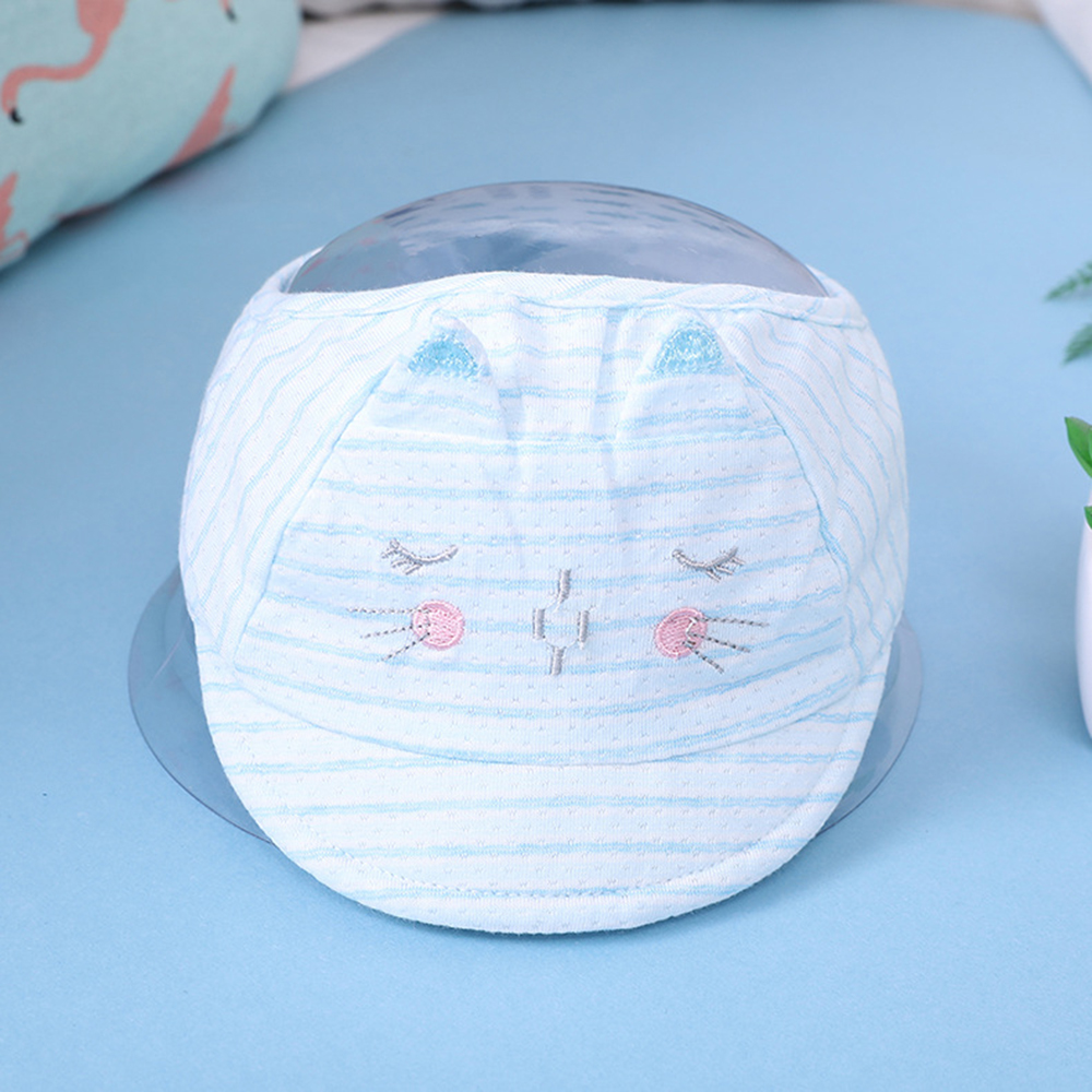 

Baby / Toddler Cartoon Cat Striped Head Hollow Out Hat