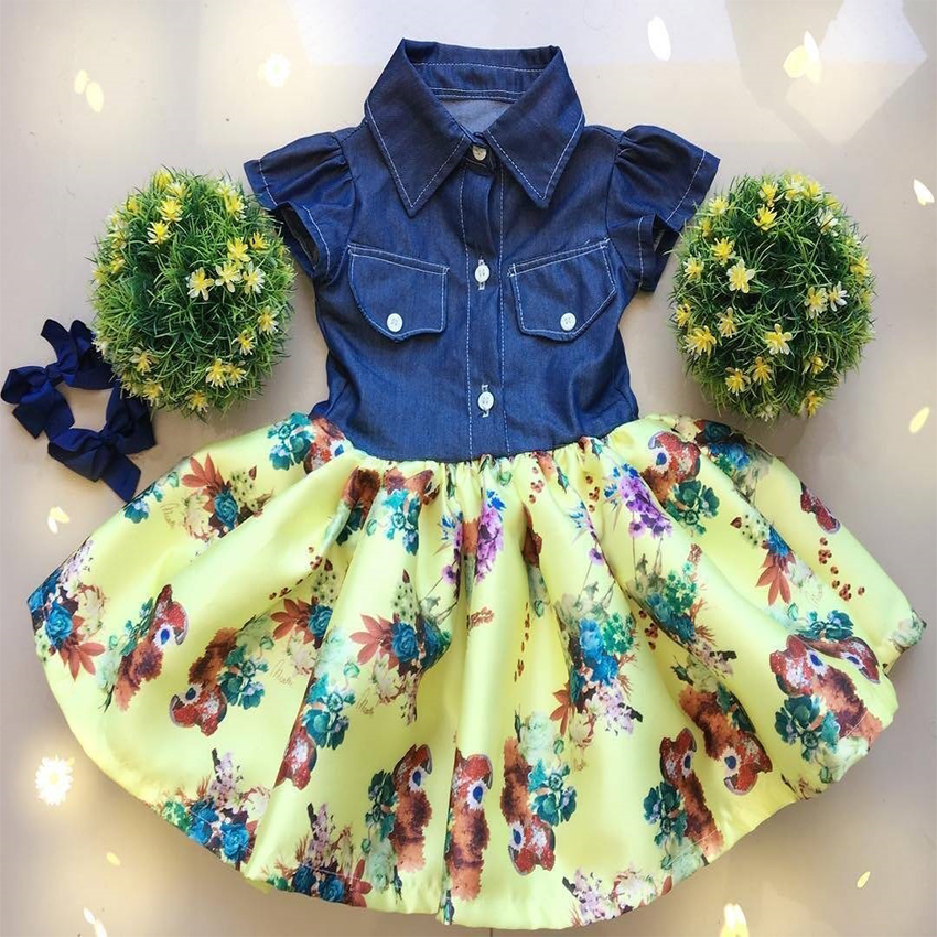 

Toddler Girls Polo Collar Dress