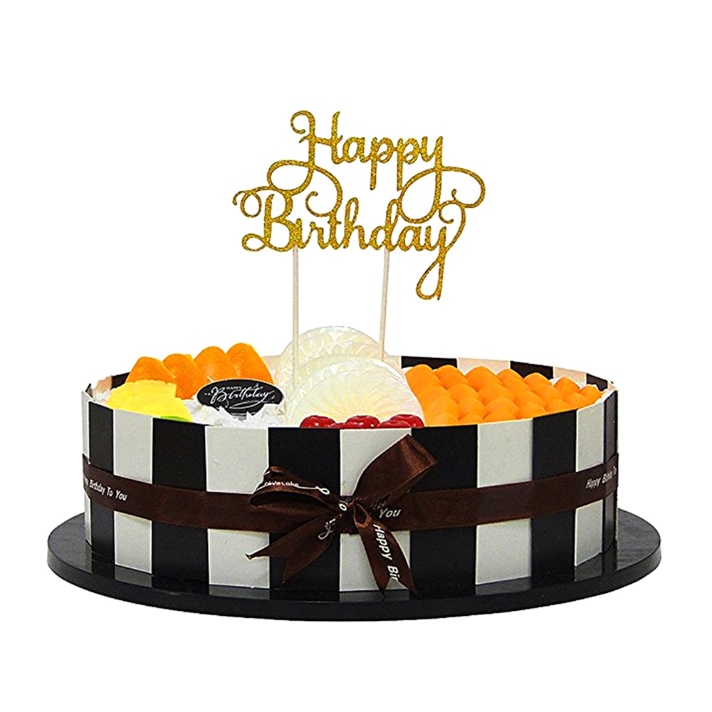 

5 Pcs ""Happy Birthday"" Cake Decor