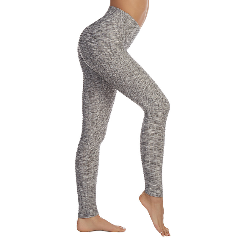 

Casual Grey Textured Leggings