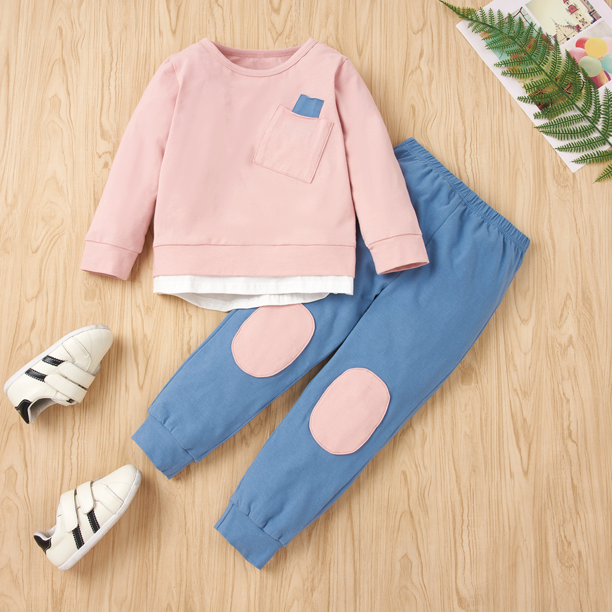 

2pcs Baby Boy casual Baby's Sets Cotton Fashion Long Sleeve Infant Clothing Outfits