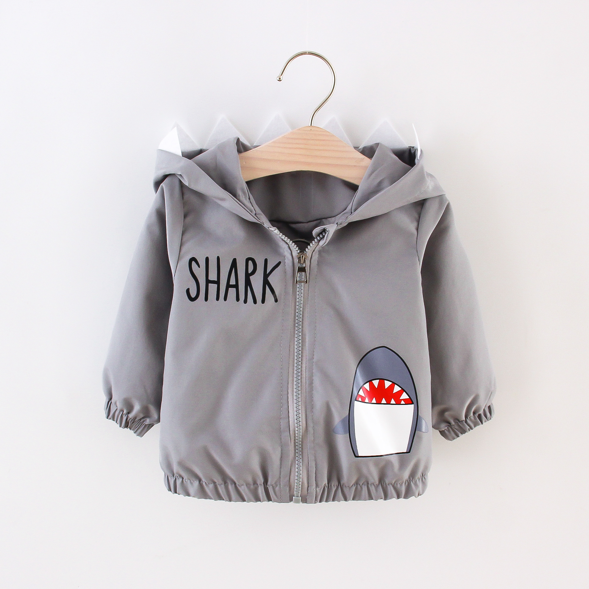 

1pcs Baby Boy Long-sleeve Print Animal Letter Tops Coat&Jacket