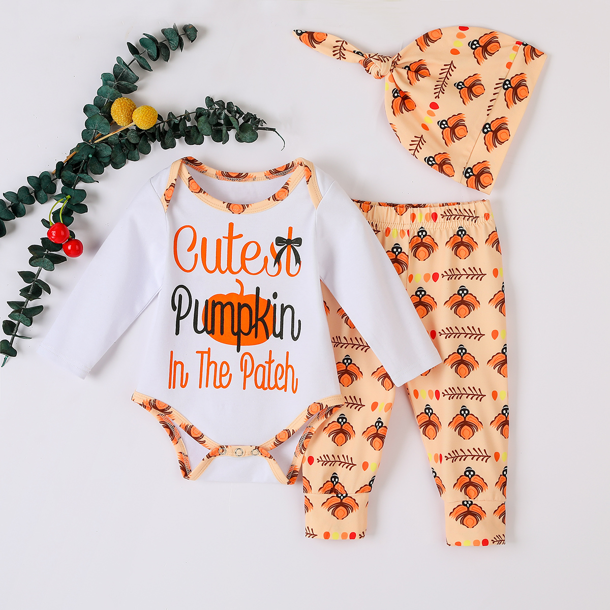 

Baby Boy Sweet Thanksgiving Sets