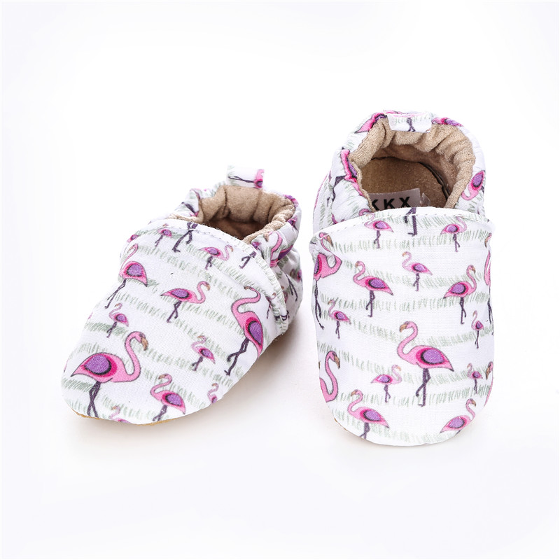 

Baby / Toddler Cartoon Flamingo Allover Slip-On Infant Shoes