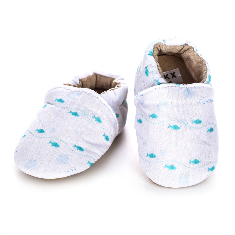 

Baby / Toddler Fish Print Warm Prewalkers