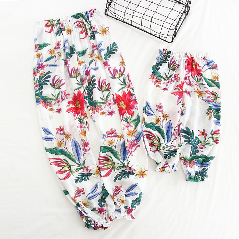 

Allover Print Pants for Mom and Me