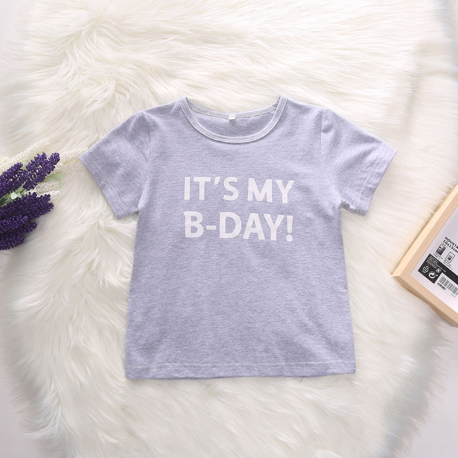 

Baby / Toddler IT'S MY B-DAY Print Tee