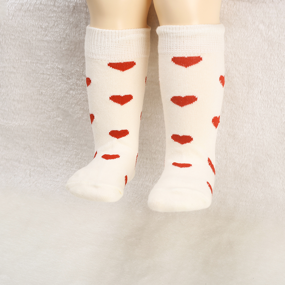 

Baby / Toddler / Kid Heart Middle Socks
