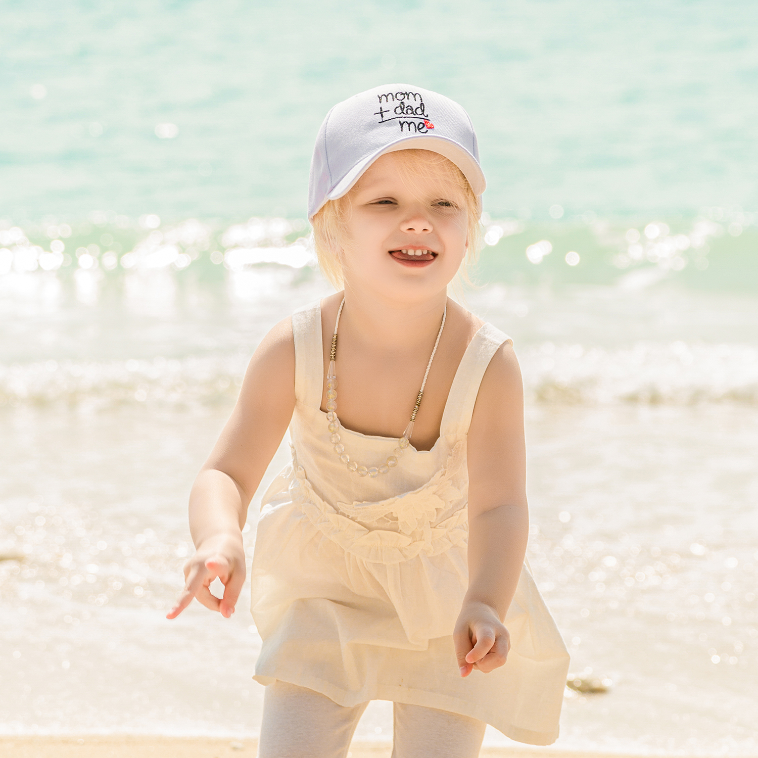 

Baby / Toddler Letter Love Hat