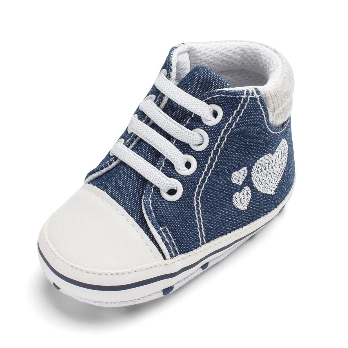 

Baby / Toddler Heart Print Canvas Prewalker Shoes