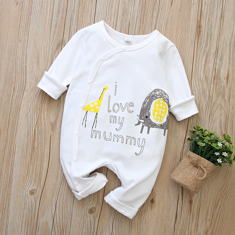 

Baby I LOVE MY MUMMY Letter Jumpsuit
