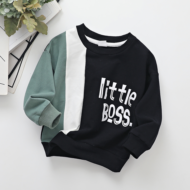 

Baby / Toddler Boy Letter Pullover