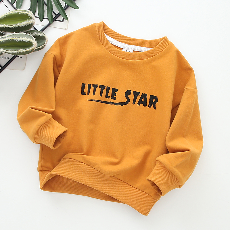 

Baby/Toddler Letter Solid Pullover
