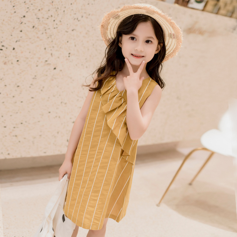 

Korean Summertime Girl Sleeveless Dress