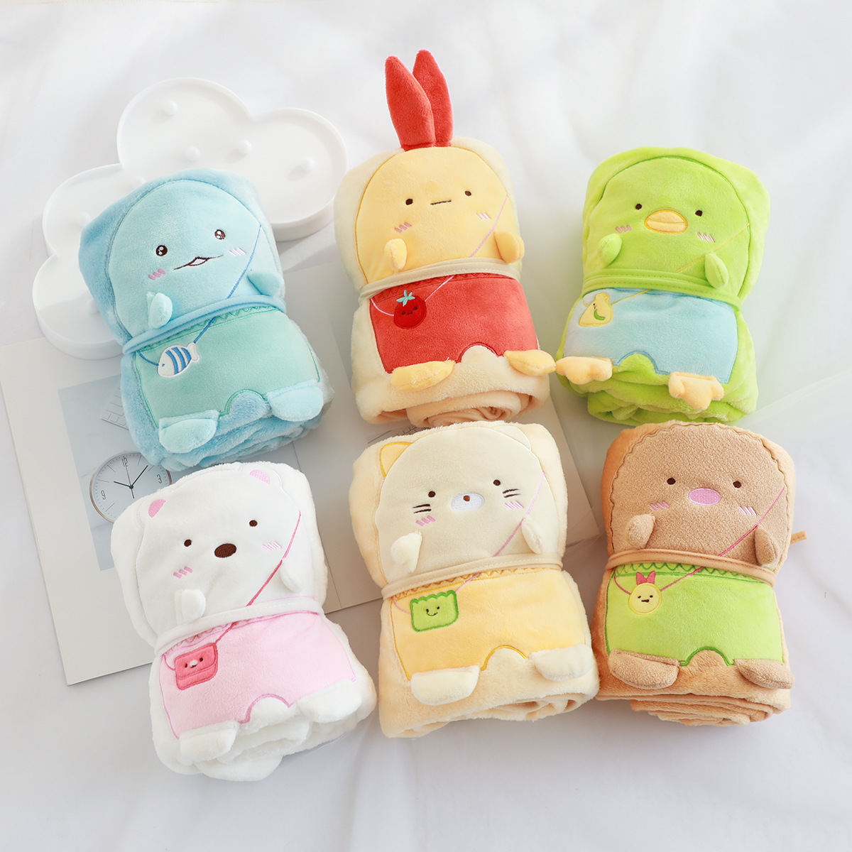 

Cartoon Animal Design Soft Blanket