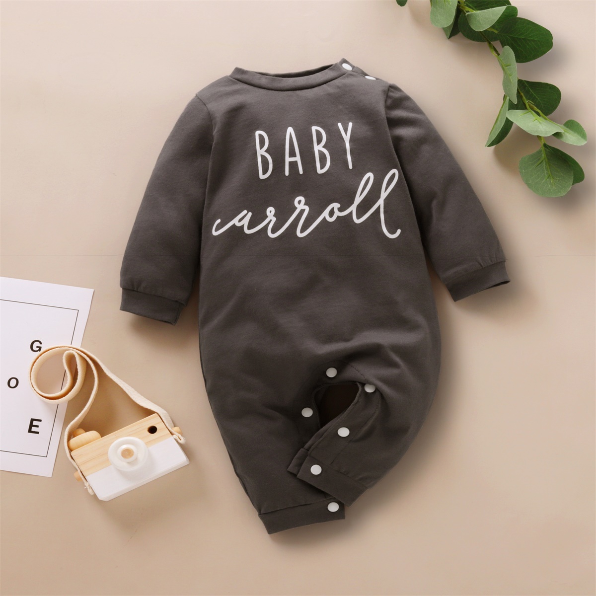 

Baby Letter Jumpsuit